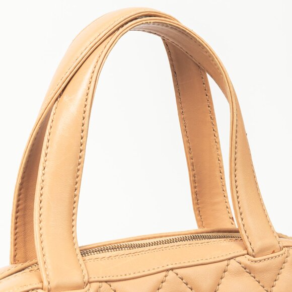 Chanel Wild Stitch Sand CC Quilted Leather Tote - Picture 7 of 14